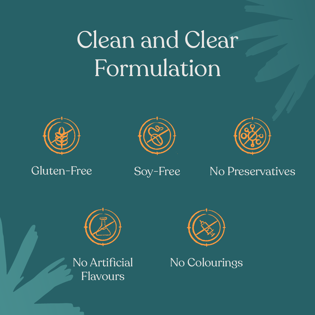 Gow! Probiotic features: gluten-free, soy-free, no preservatives, artificial flavors, or colorings.